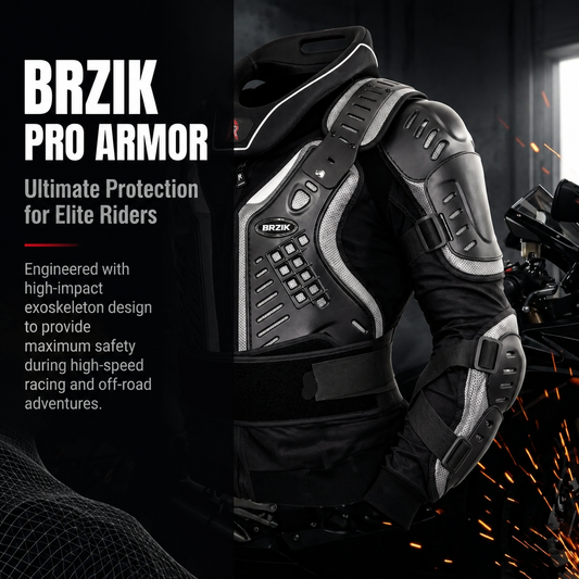 Motorcycle riding suit with neck protection-A12
