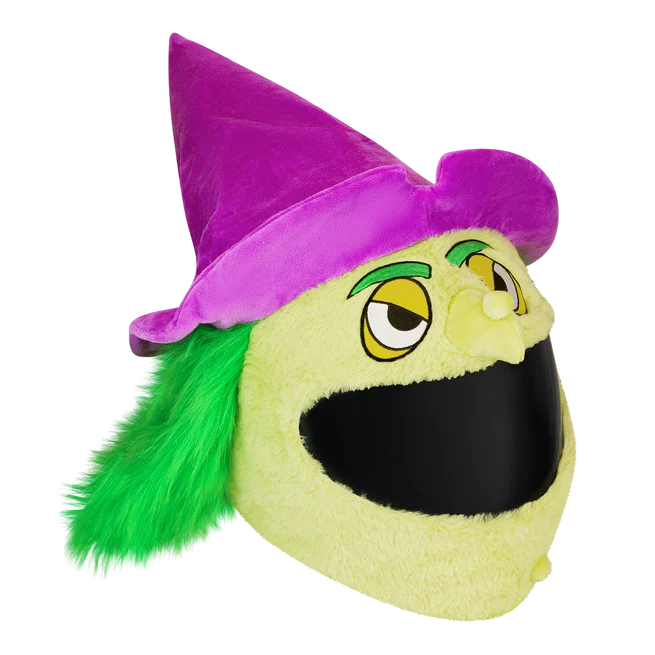 Motorcycle Helmet Cover - Witch