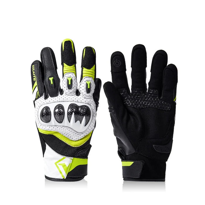 3K Carbon Fiber Shockproof Touchscreen Gloves-G11