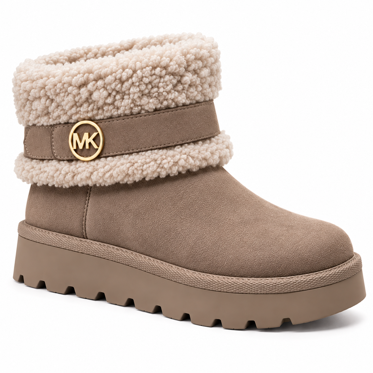 ☁️ Winnie Cozy Faux Shearling Boots – Soft Slip-On Everyday Comfort