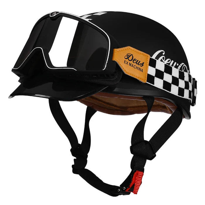 Retro half-helmet, summer travel gear-H50