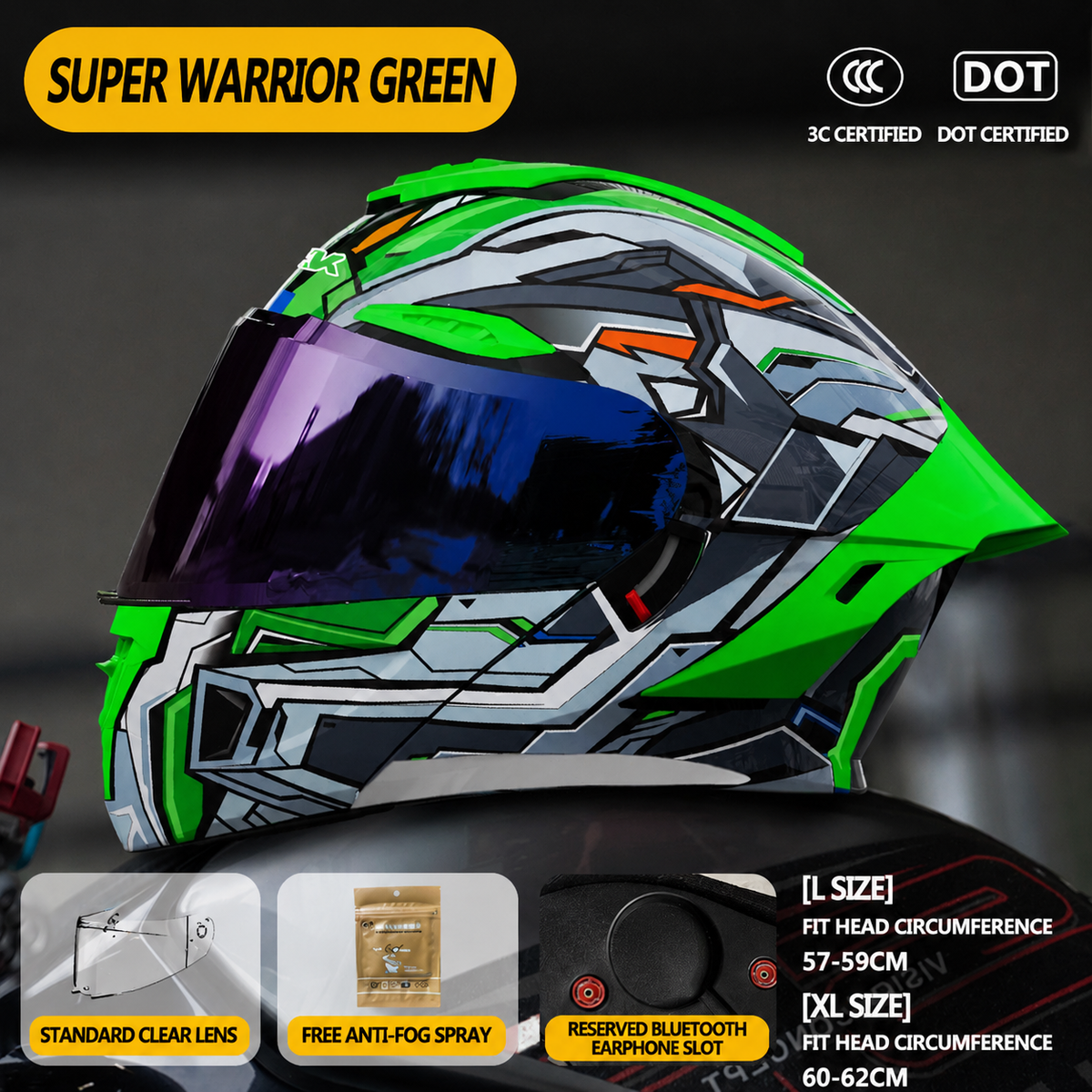 Sport Modular Motorcycle Helmet -H27