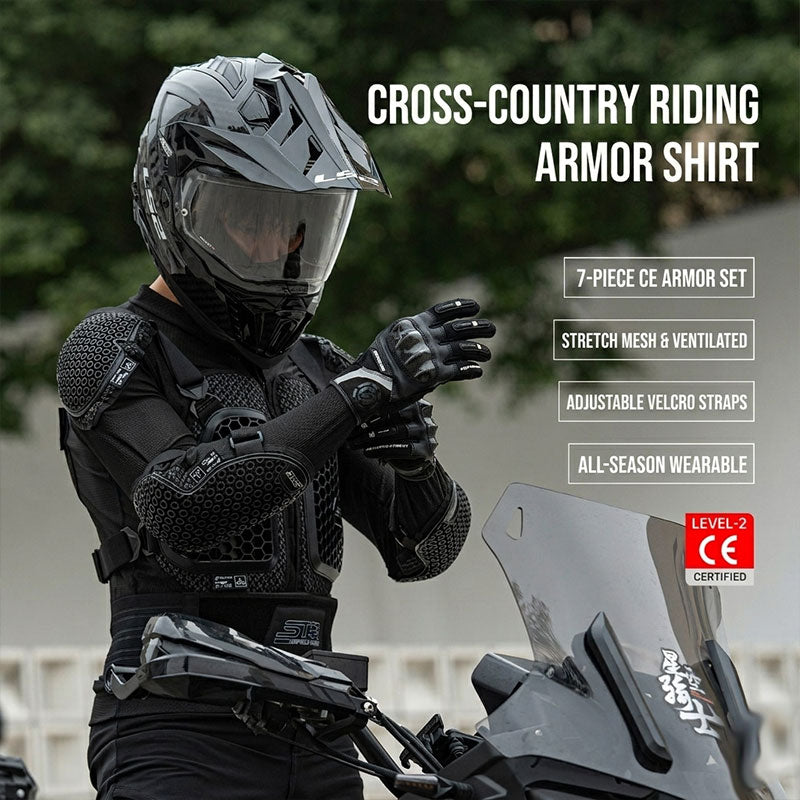 Breathable, impact-resistant, full-body protective armor - A09