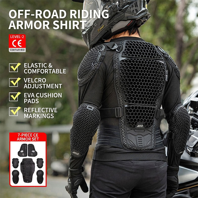 Breathable, impact-resistant, full-body protective armor - A09