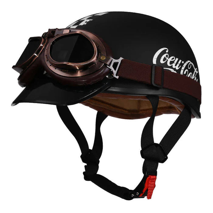 Retro half-helmet, summer travel gear-H50