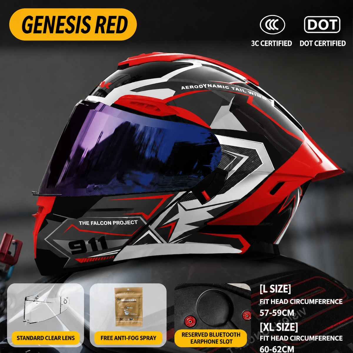 Sport Modular Motorcycle Helmet -H27