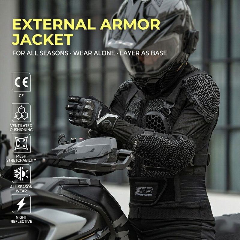 Breathable, impact-resistant, full-body protective armor - A09