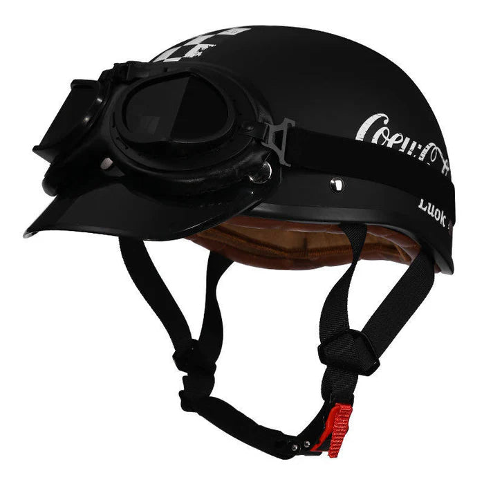 Retro half-helmet, summer travel gear-H50