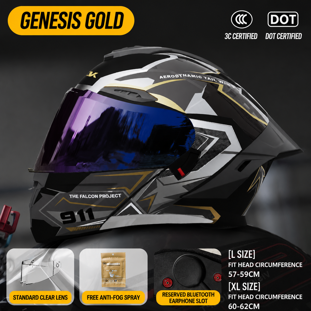 Sport Modular Motorcycle Helmet -H27