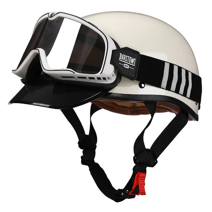 Retro half-helmet, summer travel gear-H49