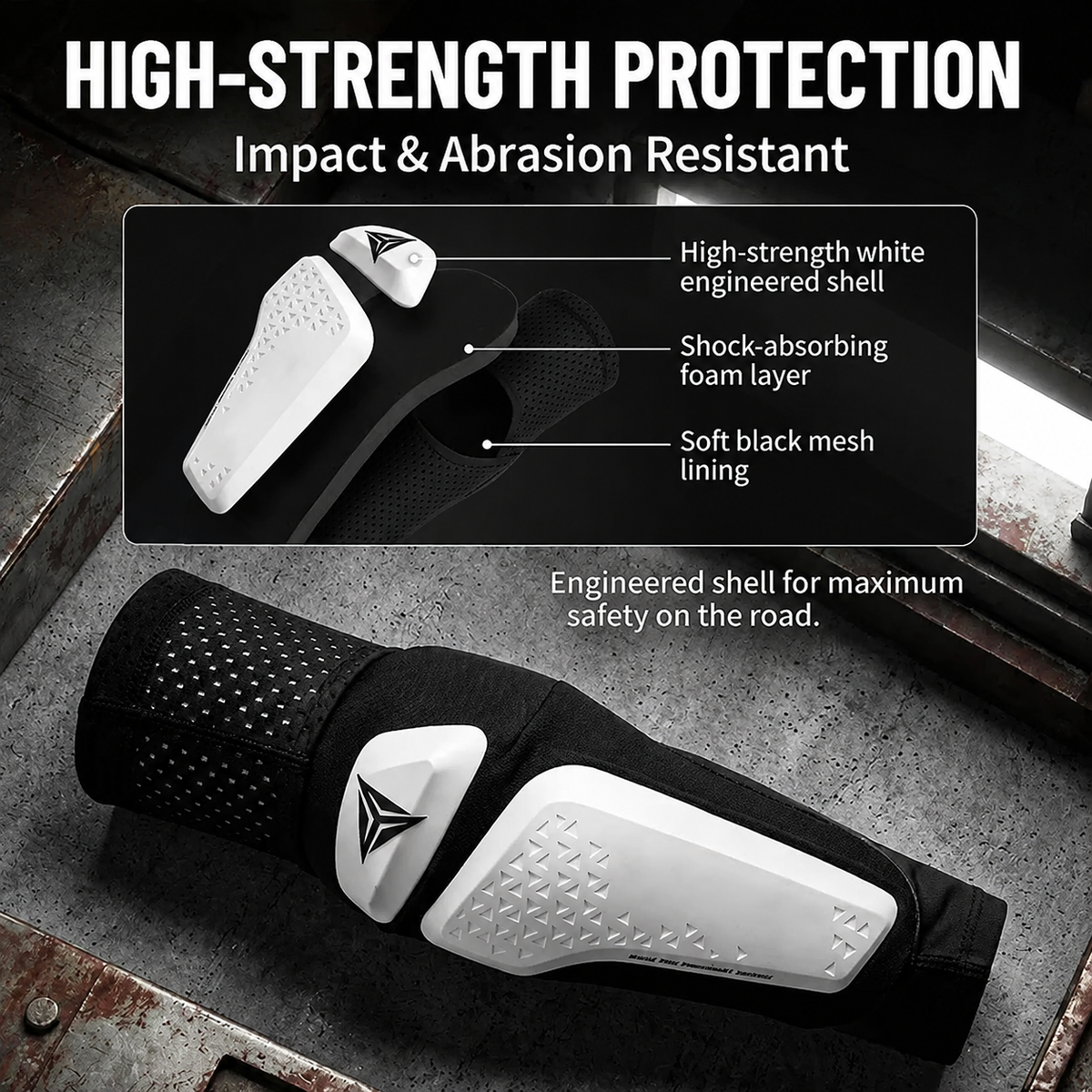 Motorcycle Riding Soft-Shell Protective Elbow Guards-Y26