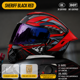 SHERIFF BLACK RED