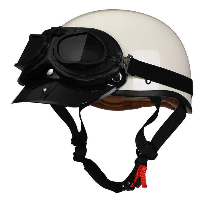 Retro half-helmet, summer travel gear-H49