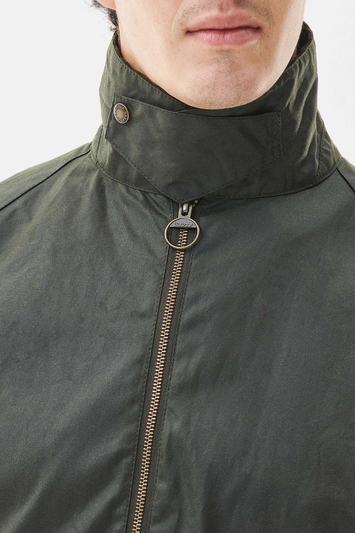 Bedale Short Wax Jacket - FERN