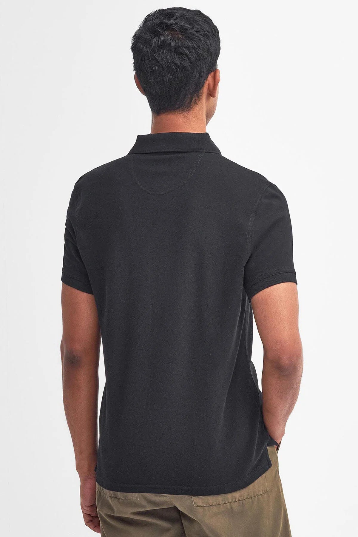 Lightweight Sports Polo Shirt - BLACK