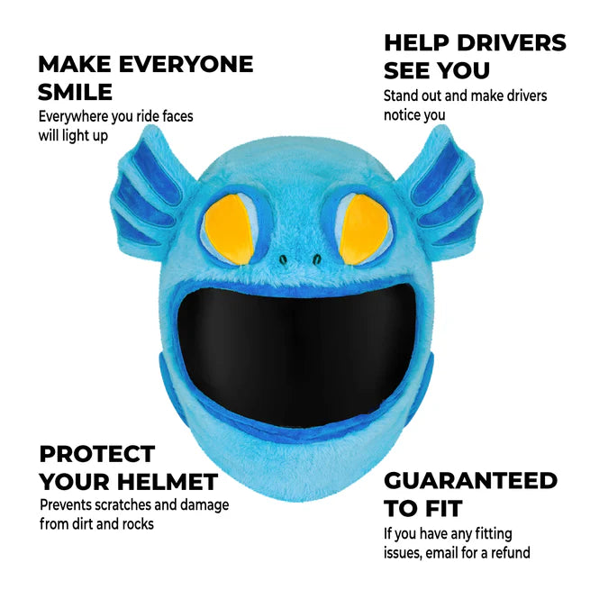 Motorcycle Helmet Cover - Merman