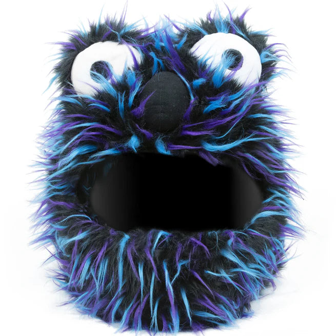 Motorcycle Helmet Cover - Blue, Purple And Black