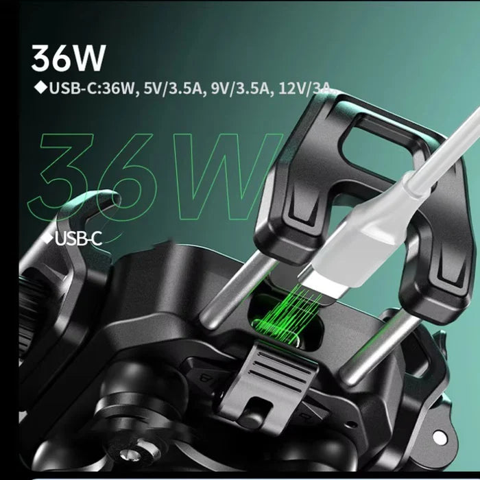 Wireless PD fast charging shock-absorbing anti-theft bracket-S04