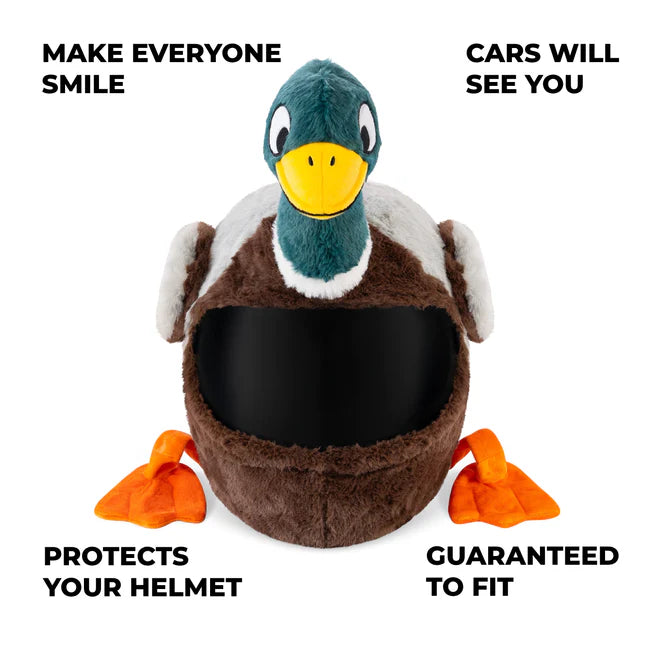 Motorcycle Helmet Cover - Mallard Duck