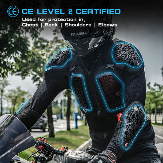 CE Level 2 Body Armor – Chest & Spine Protection-A04