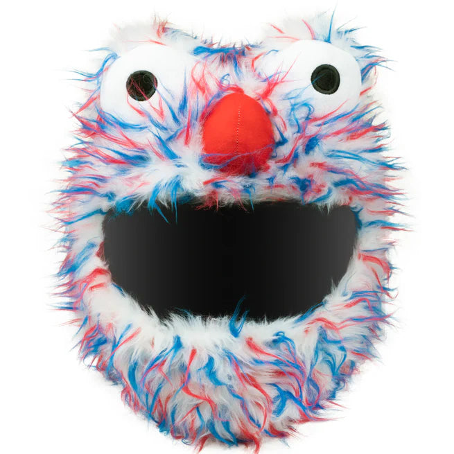 Motorcycle Helmet Cover - Red, White And Blue