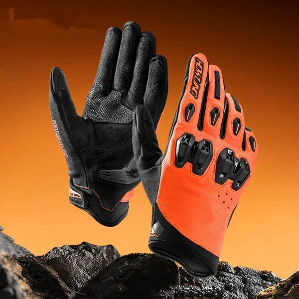 CE Certified Breathable Touchscreen Full-Finger Gloves - G04