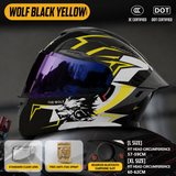 WOLF BLACK YELLOW