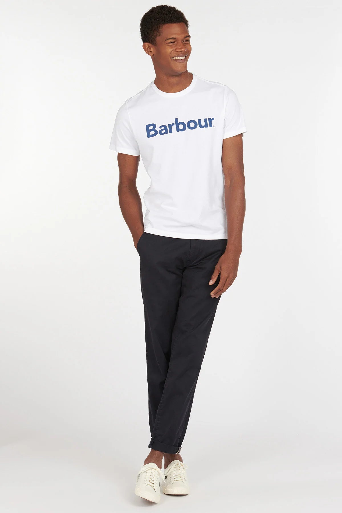 T-shirt with print - WHITE