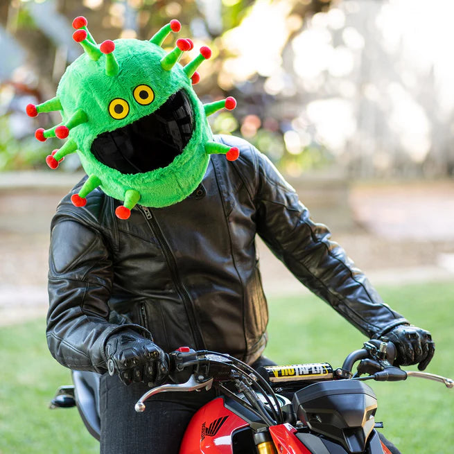 Motorcycle Helmet Cover - Virus