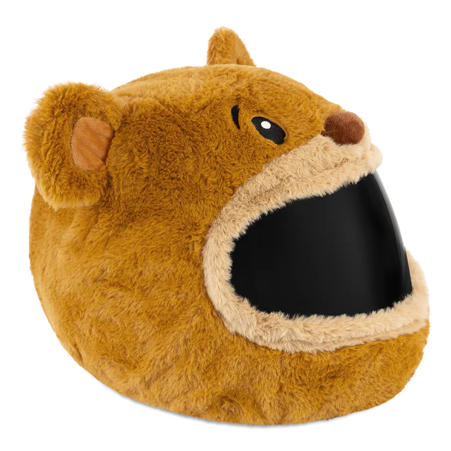 Motorcycle Helmet Cover - Teddy Bear