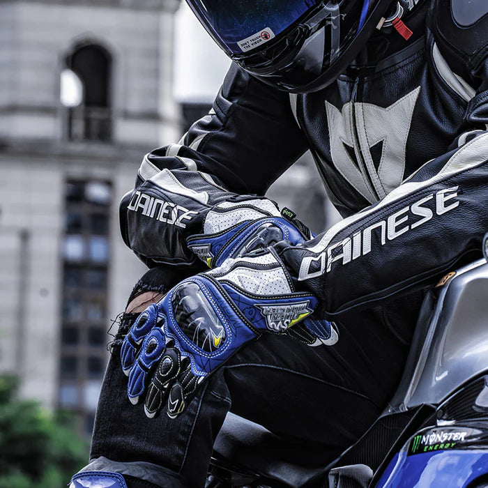 CE2 Carbon Fiber Leather Racing Gloves - G05