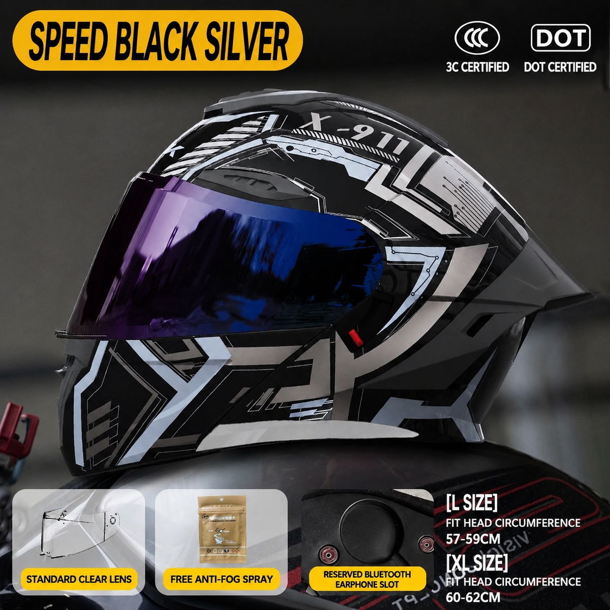 Sport Modular Motorcycle Helmet -H27