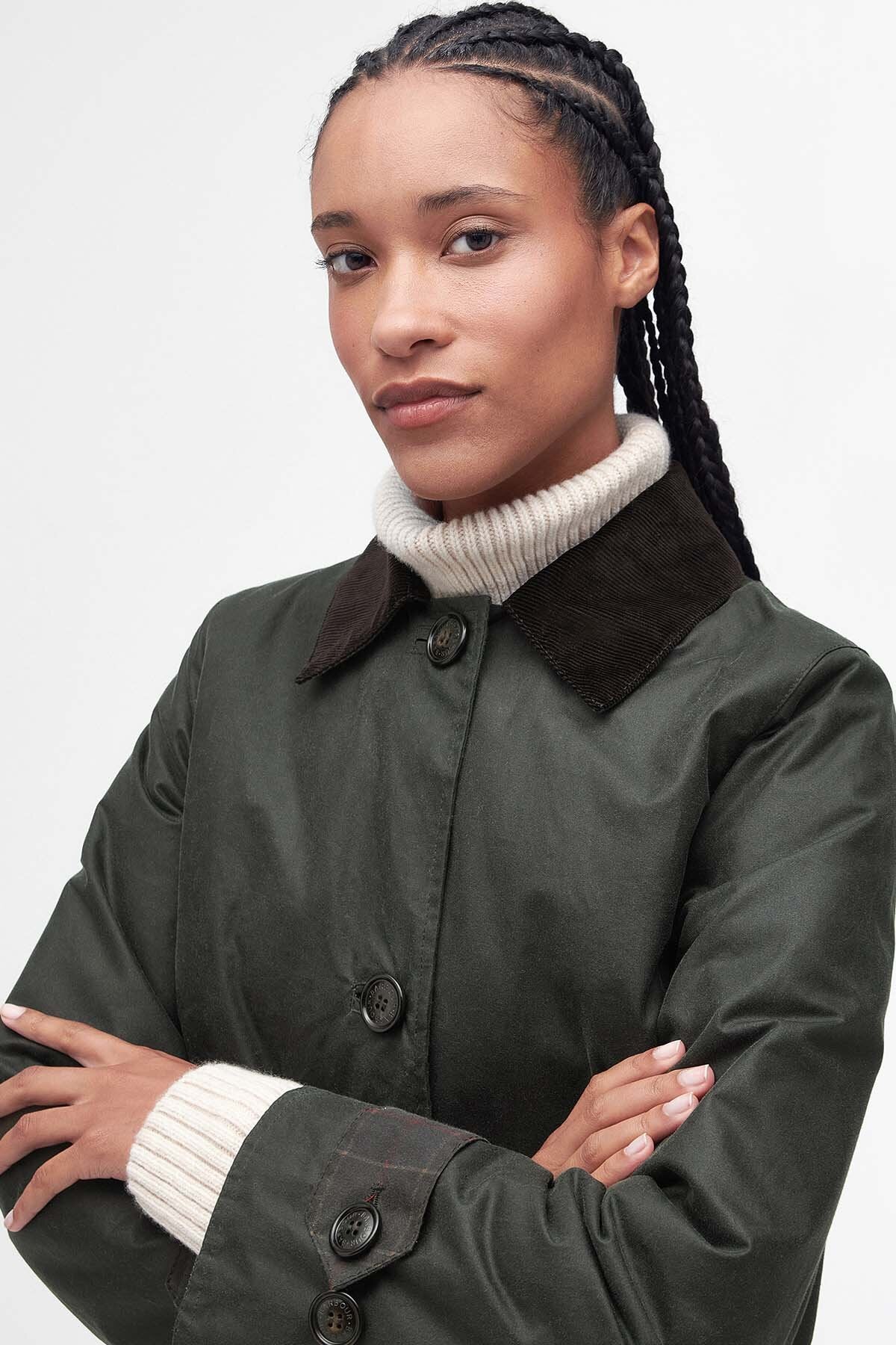 Newholm Wax Jacket - SAGE/CLASSIC