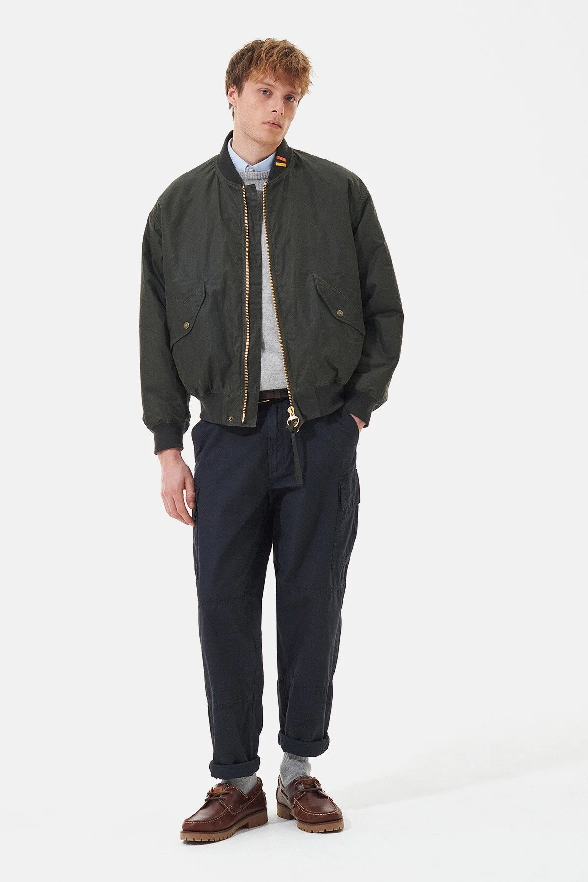 JBS Wax Flight Jacket - ARCHIVE OLIVE