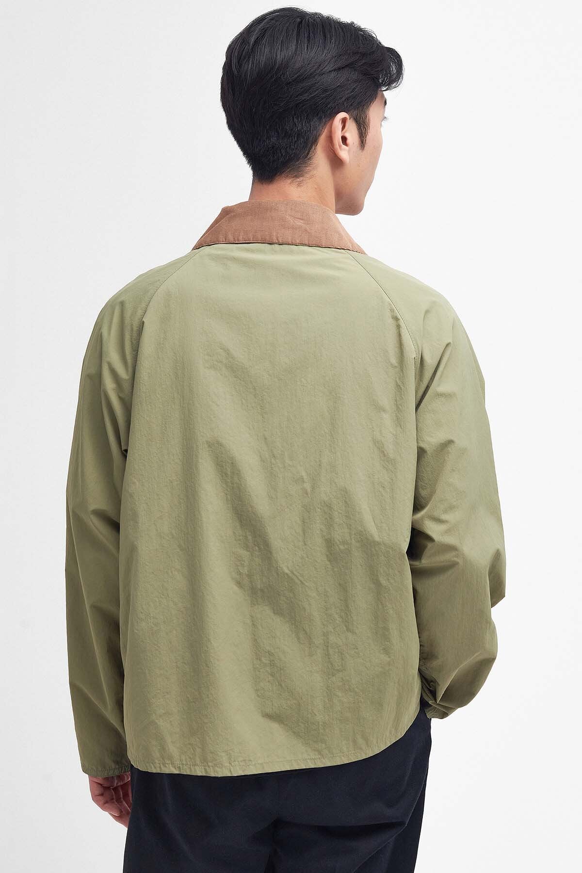 Oversized Spey Showerproof Jacket - BLEACHED OLIVE