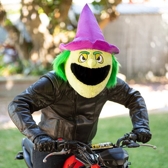 Motorcycle Helmet Cover - Witch