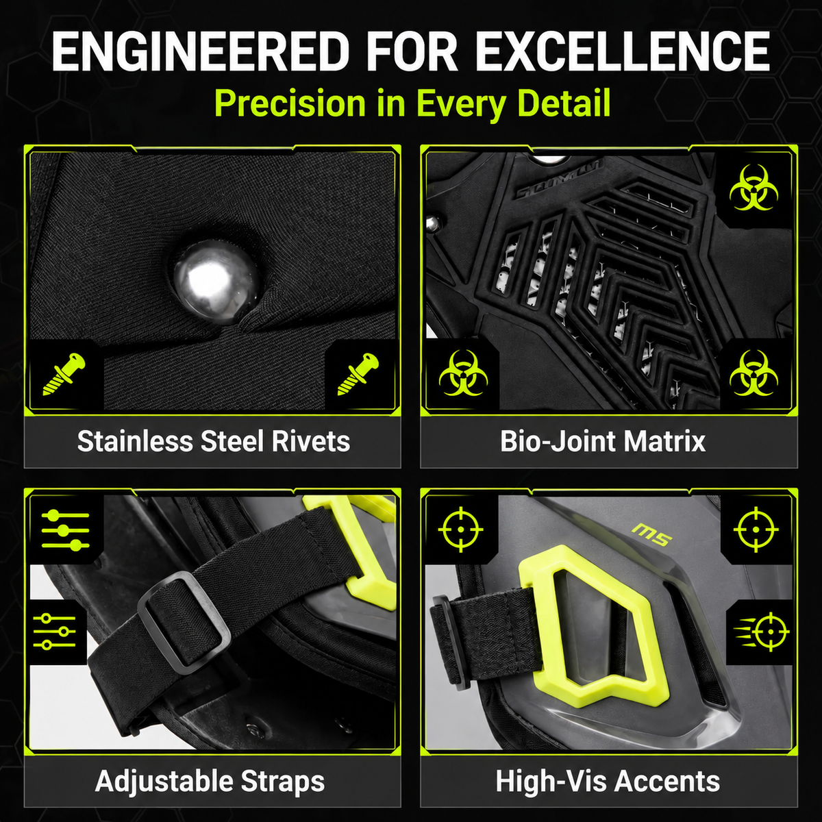 Motorcycle CE certified armor-A15