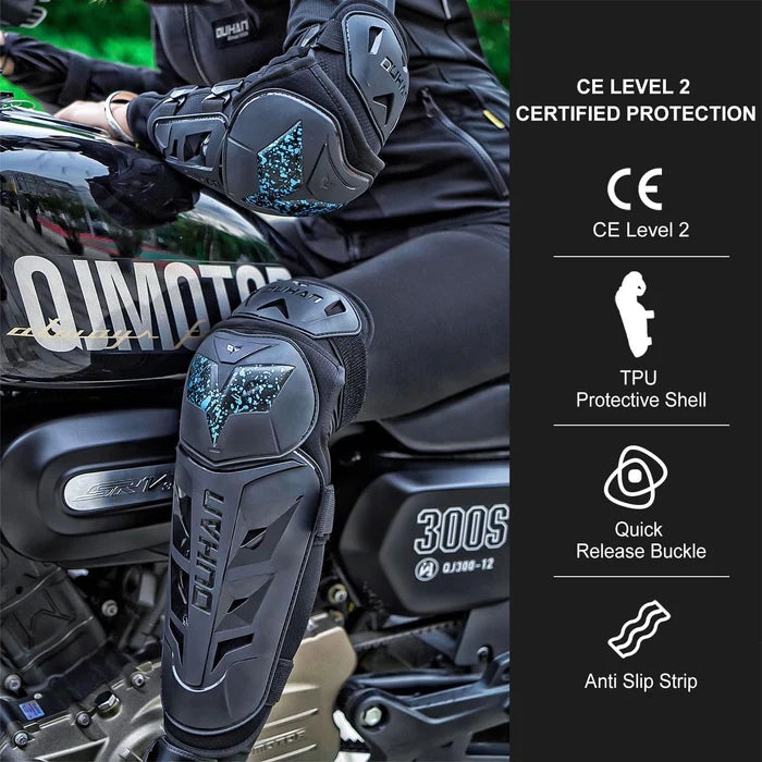 CE2 Motorcycle elbow and knee pads - Y25
