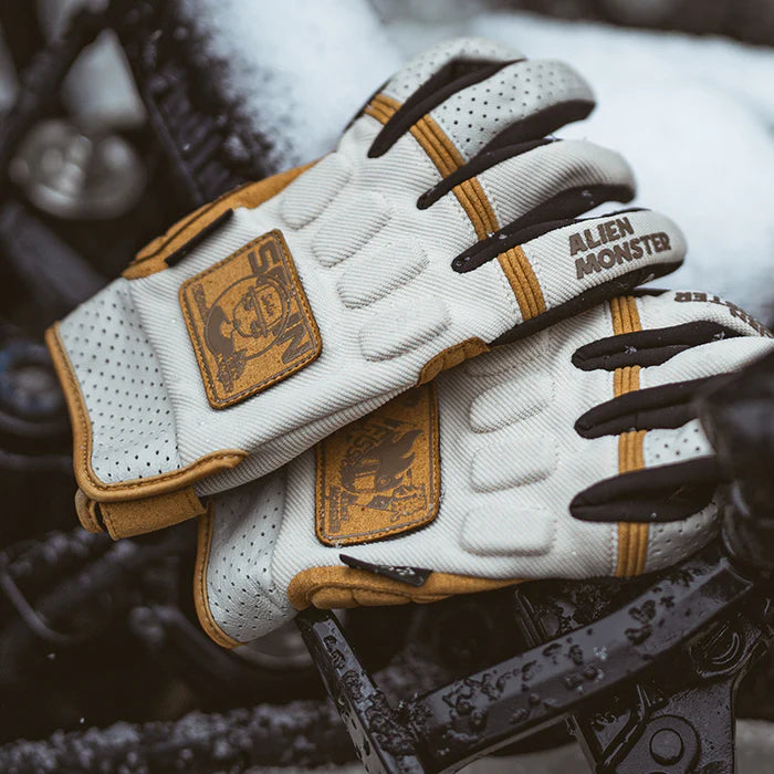 CE Certified Retro Cruiser Touchscreen Riding Gloves - G03
