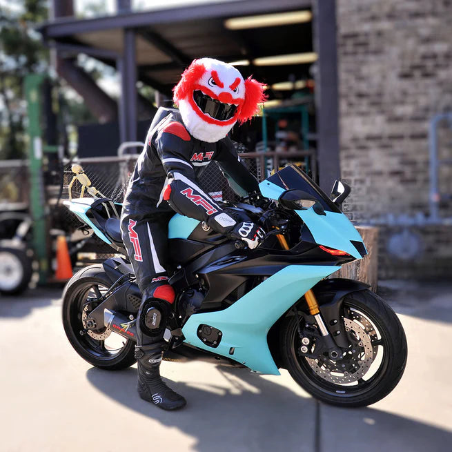 Motorcycle Helmet Cover - Scary Clown