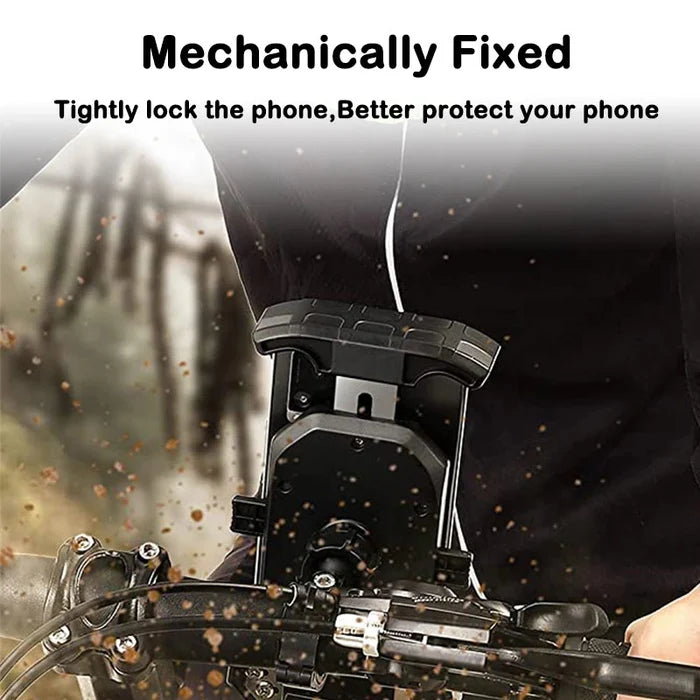 20W Wireless Charging Motorcycle Phone Holder - S03