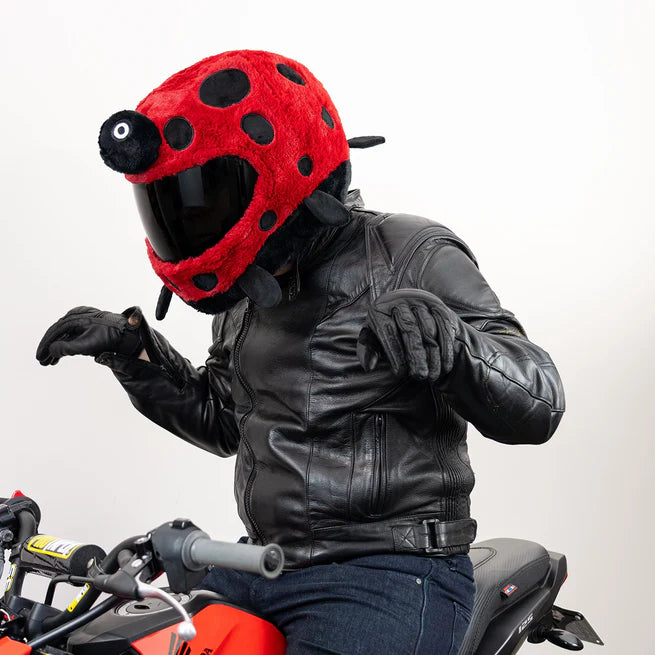 Motorcycle Helmet Cover - Ladybug