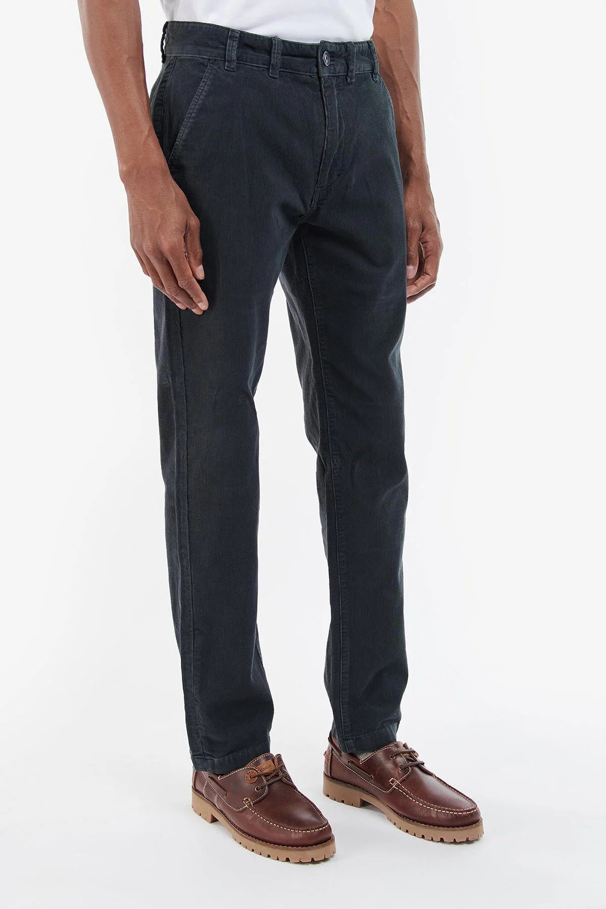 Neuston Stretch Cord Trouser - NAVY