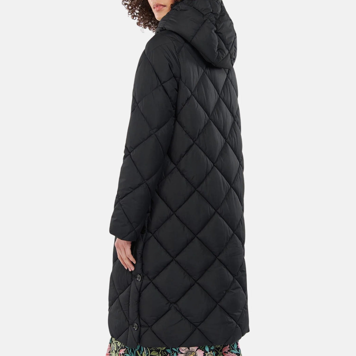 Valette Quilted Jacket - BLACK CROMPTON ONYX