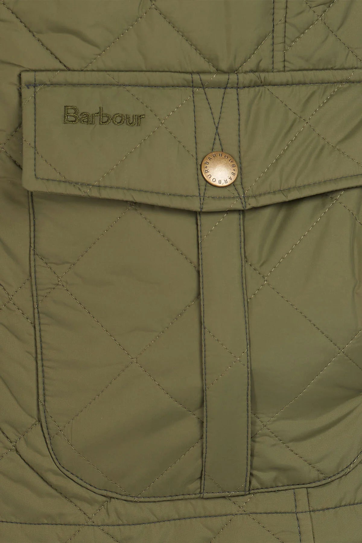 Explorer Quilted Gilet - MID OLIVE
