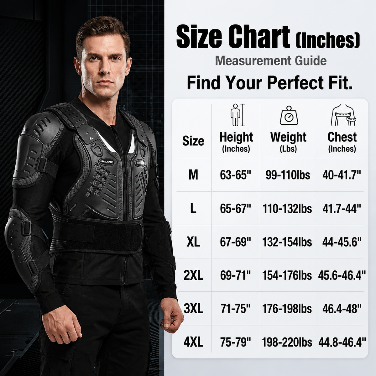 Motorcycle riding suit with neck protection-A12