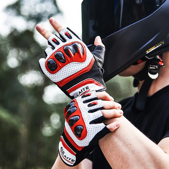3K Carbon Fiber Shockproof Touchscreen Gloves-G11