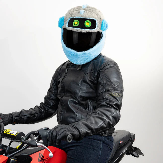Motorcycle Helmet Cover - Robot
