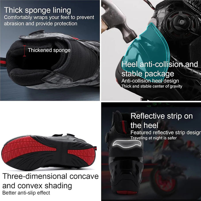 Waterproof Motorcycle Boots-B02