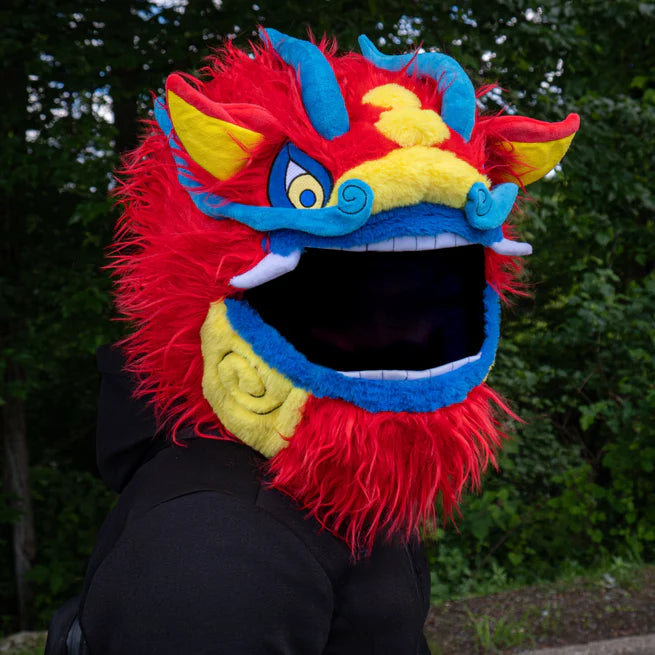 Motorcycle Helmet Cover - Chinese Dragon
